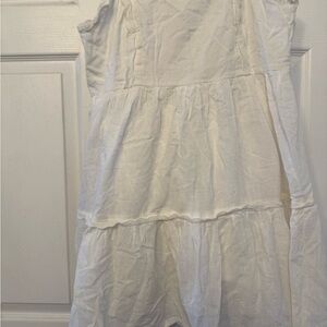 Urban Outfitters Cream Lace Detail dress